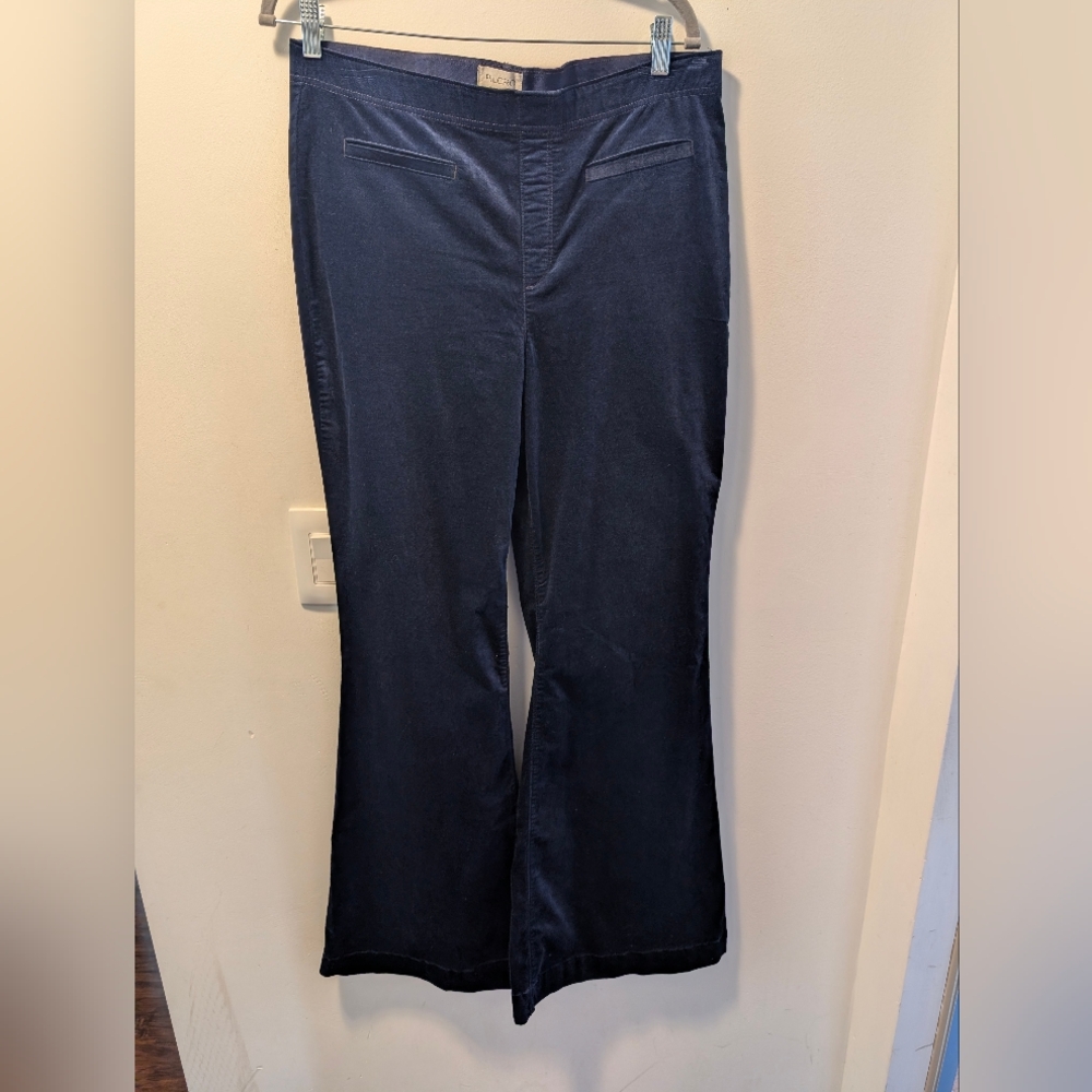 Pilcro Anthropologie Midnight Blue Flare Pants - Size 32